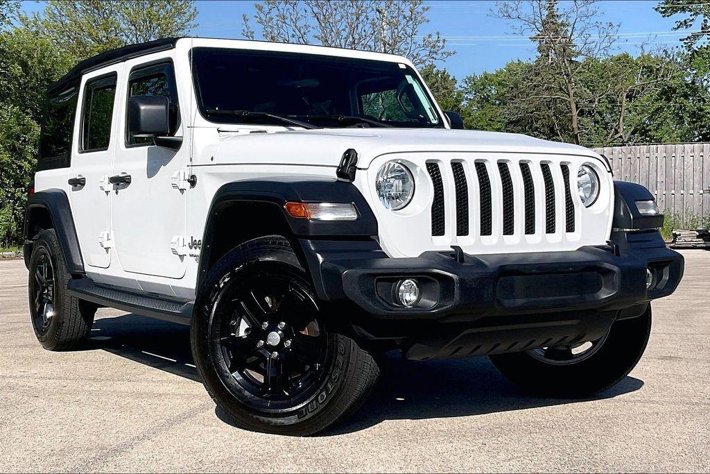 used 2020 Jeep Wrangler Unlimited car, priced at $24,912