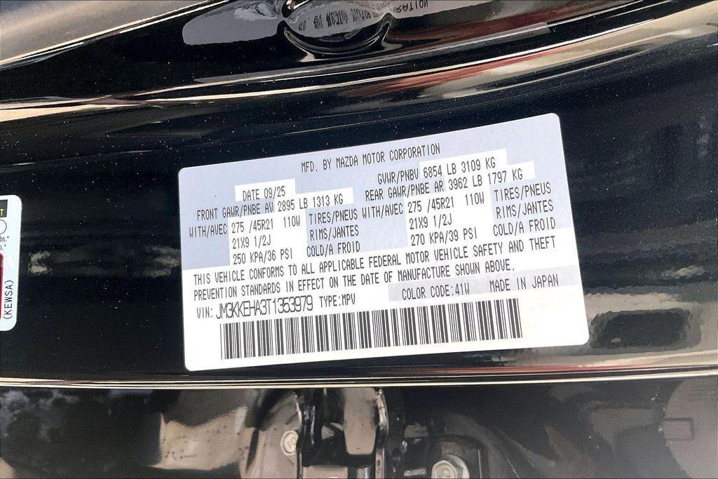 new 2026 Mazda CX-90 car, priced at $54,415