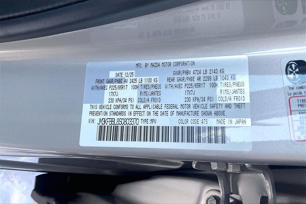 new 2025 Mazda CX-5 car, priced at $29,015