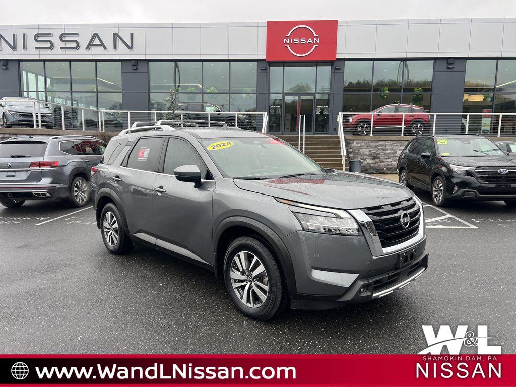 used 2024 Nissan Pathfinder car, priced at $32,403