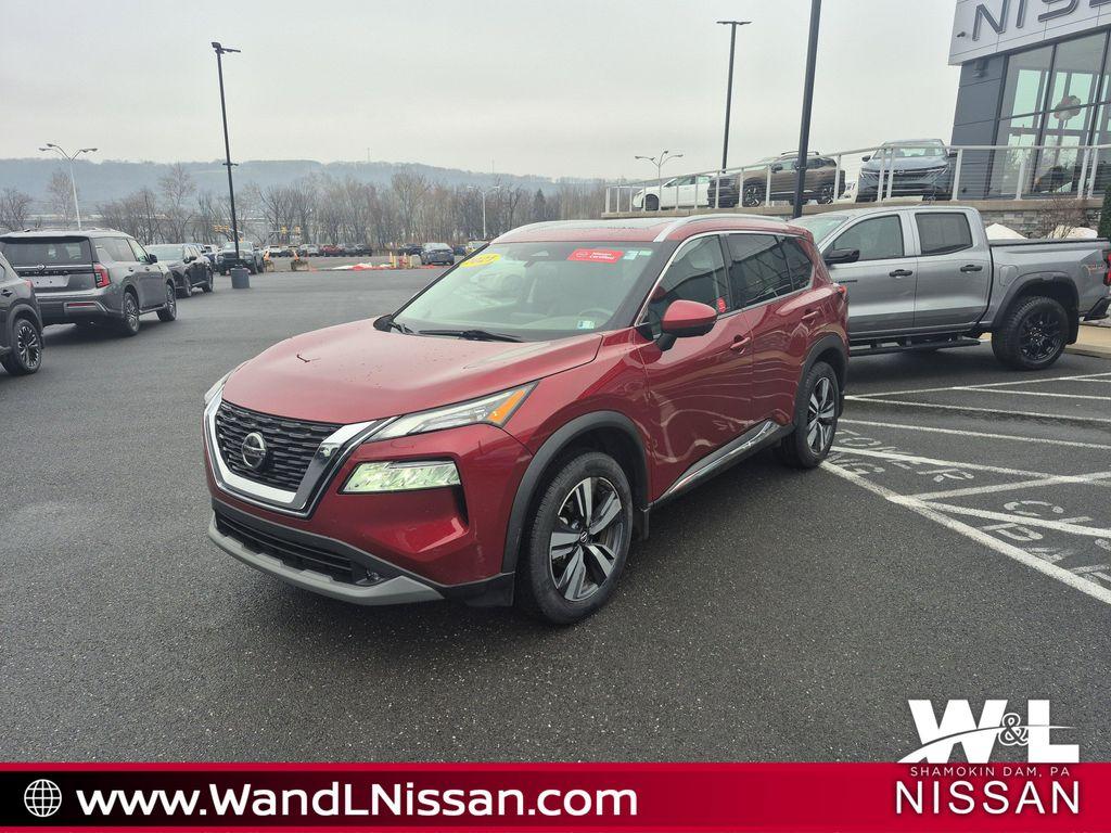 used 2021 Nissan Rogue car, priced at $23,343