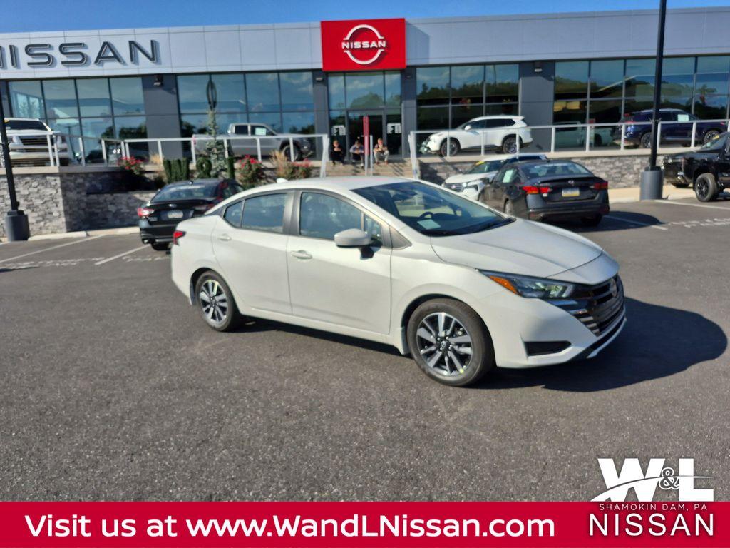 new 2025 Nissan Versa car, priced at $22,447