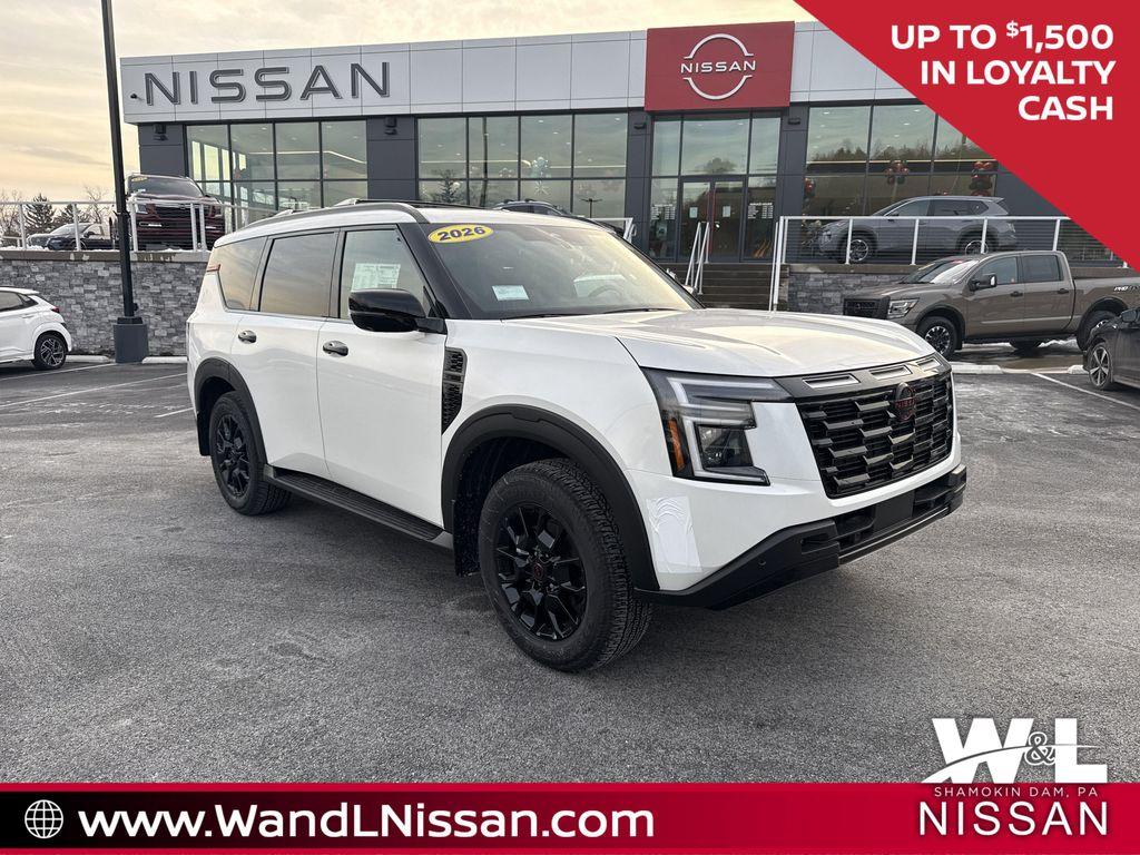 new 2026 Nissan Armada car, priced at $77,235