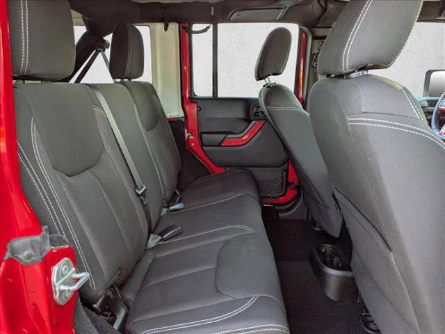 used 2015 Jeep Wrangler Unlimited car, priced at $16,637