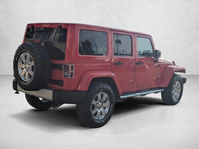 used 2015 Jeep Wrangler Unlimited car, priced at $16,637