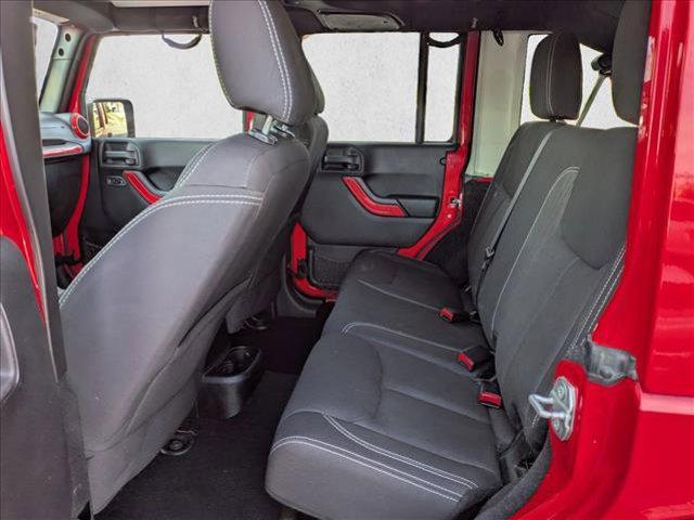 used 2015 Jeep Wrangler Unlimited car, priced at $16,637