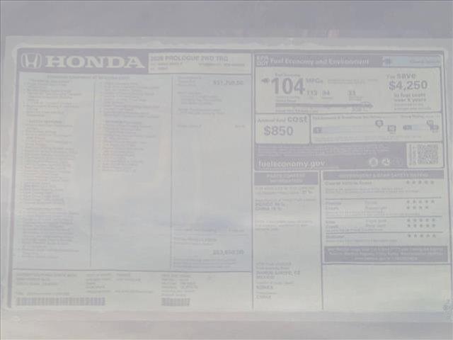 new 2026 Honda Prologue car, priced at $50,118