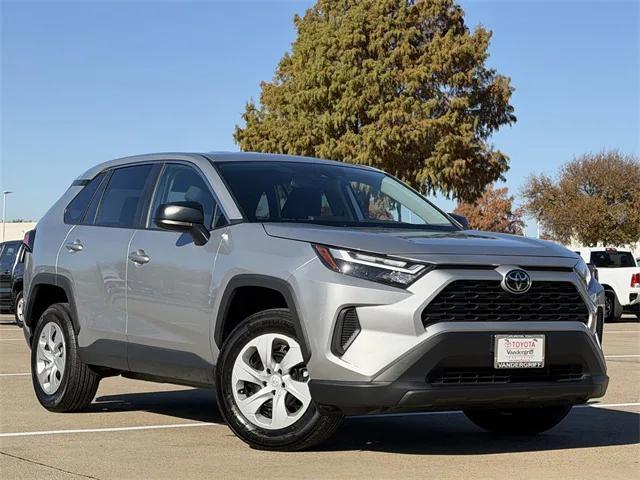 used 2025 Toyota RAV4 car, priced at $27,554
