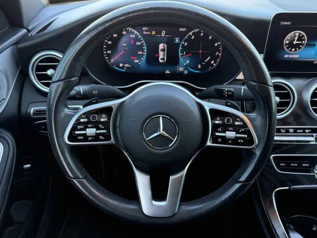 used 2021 Mercedes-Benz C-Class car, priced at $24,998