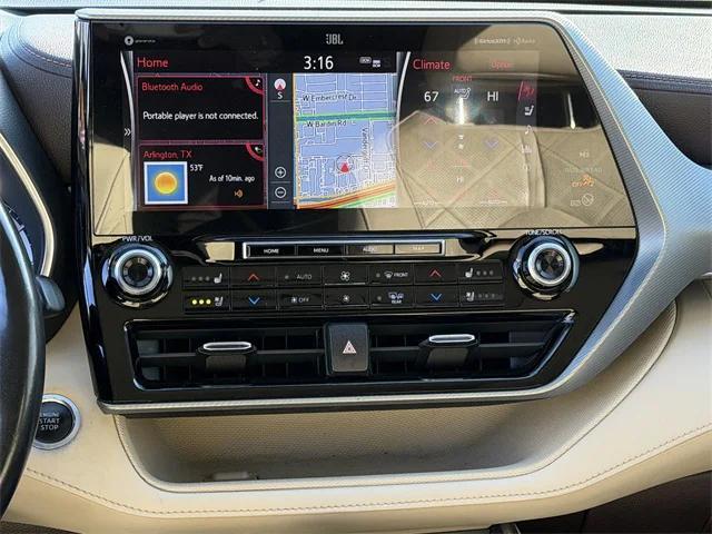 used 2020 Toyota Highlander car, priced at $32,557