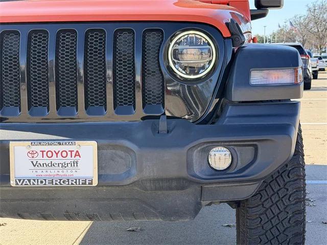 used 2020 Jeep Wrangler Unlimited car, priced at $16,660