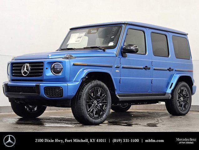 new 2025 Mercedes-Benz G-Class car, priced at $186,630