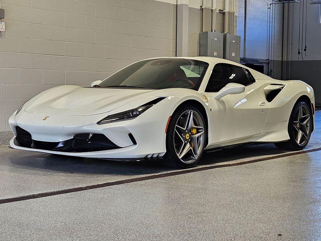 used 2021 Ferrari F8 Spider car, priced at $335,326