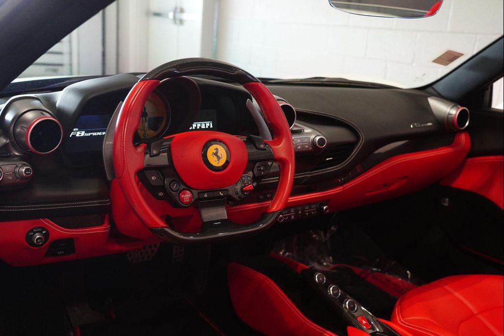used 2021 Ferrari F8 Spider car, priced at $335,326
