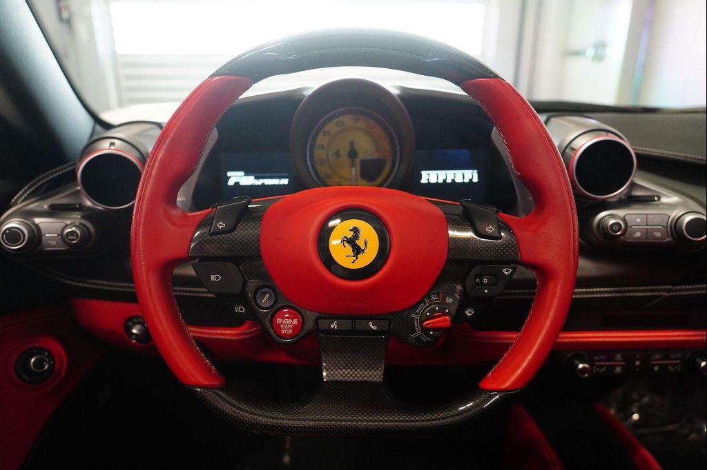 used 2021 Ferrari F8 Spider car, priced at $335,326