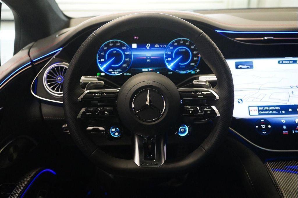 used 2025 Mercedes-Benz AMG EQS car, priced at $119,536