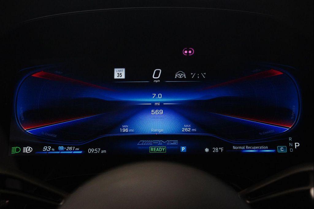 used 2024 Mercedes-Benz AMG EQS car, priced at $116,749