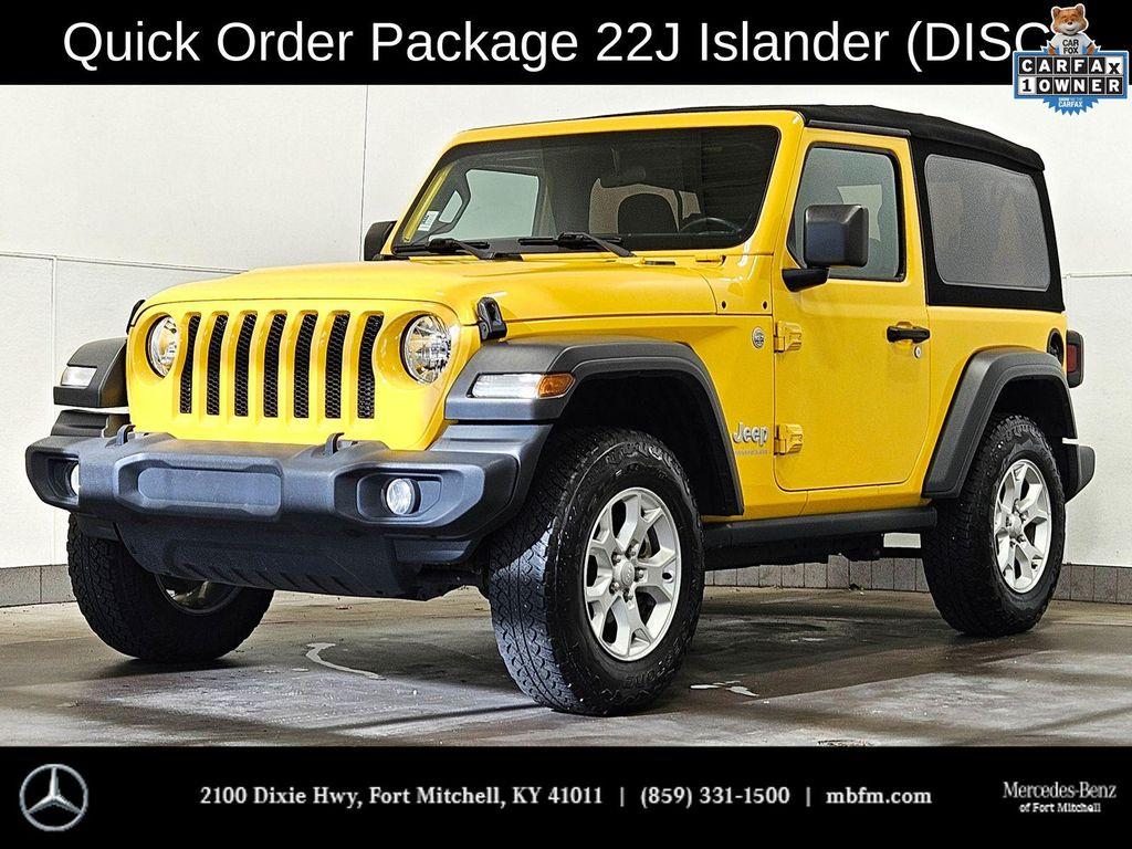 used 2021 Jeep Wrangler car, priced at $22,230