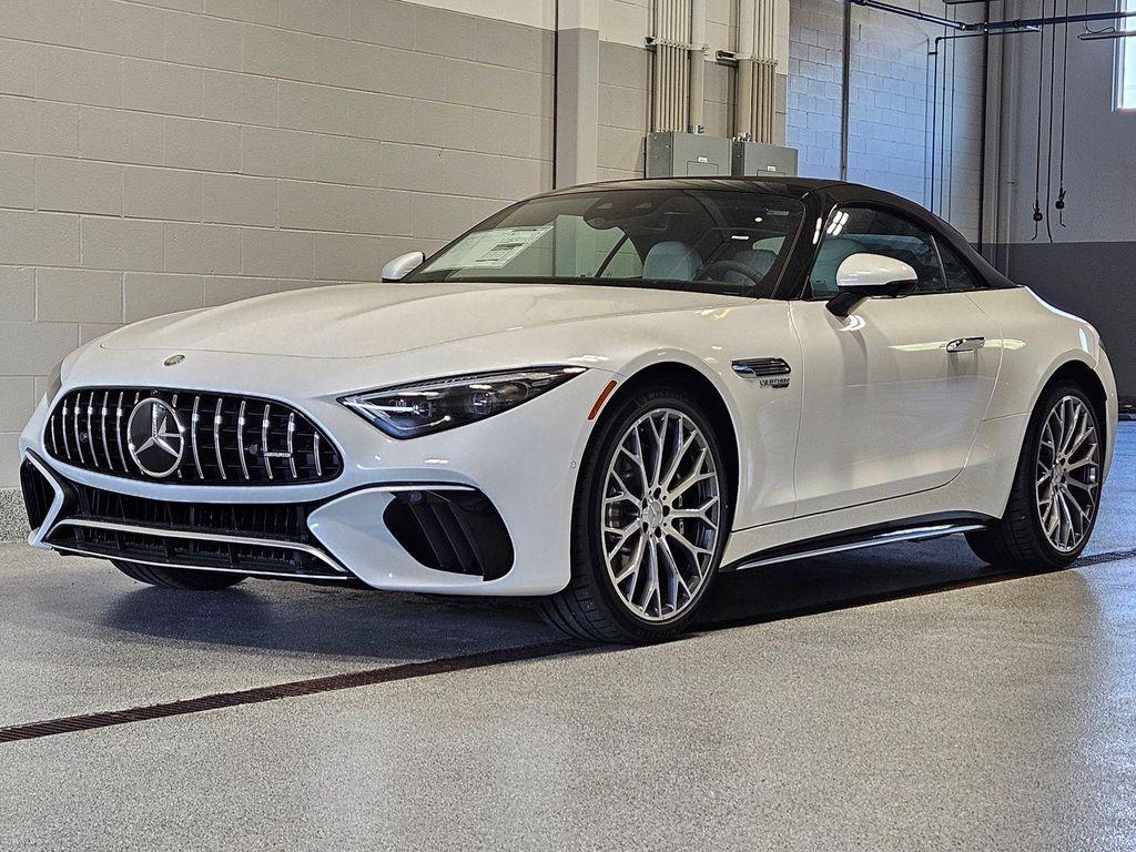 new 2026 Mercedes-Benz AMG SL 55 car, priced at $157,735