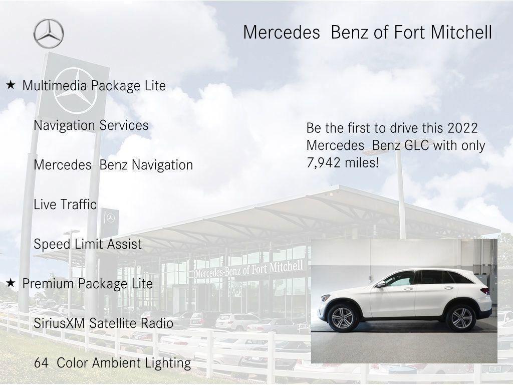 used 2022 Mercedes-Benz GLC 300 car, priced at $35,221