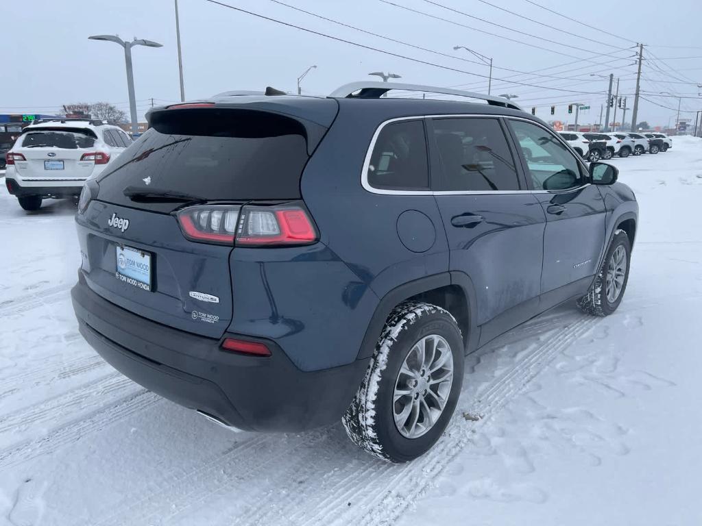 used 2021 Jeep Cherokee car, priced at $21,977