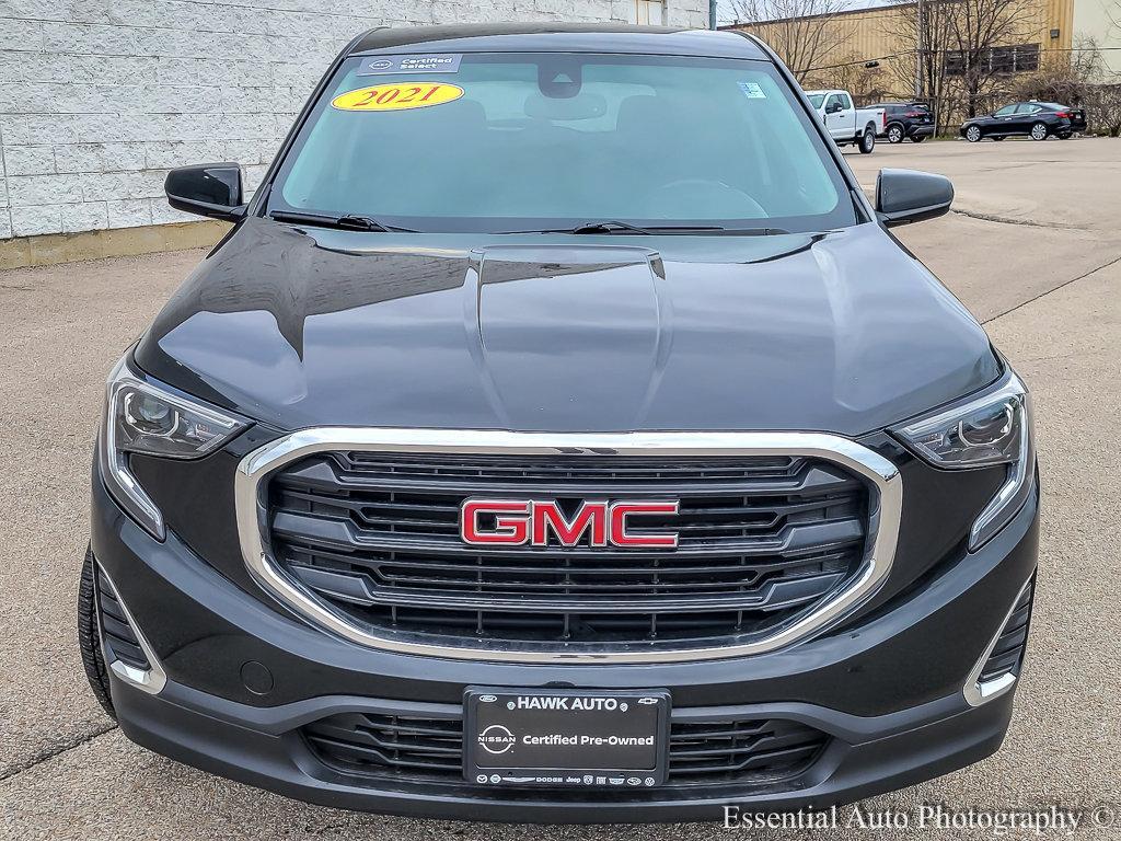 used 2021 GMC Terrain car, priced at $16,349