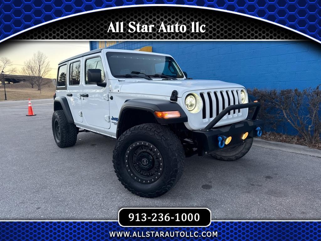 used 2021 Jeep Wrangler Unlimited car, priced at $23,601