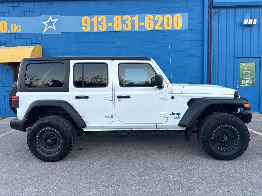 used 2021 Jeep Wrangler Unlimited car, priced at $23,601
