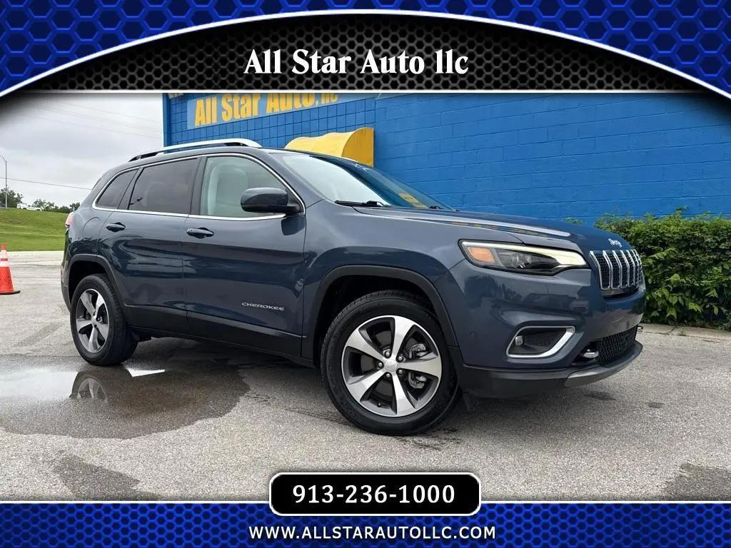 used 2021 Jeep Cherokee car, priced at $17,999