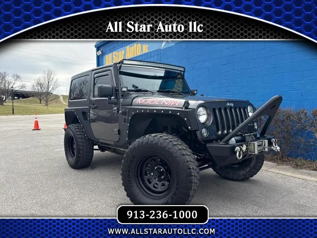 used 2017 Jeep Wrangler car, priced at $18,299