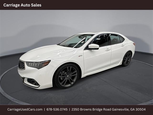 used 2018 Acura TLX car, priced at $22,139