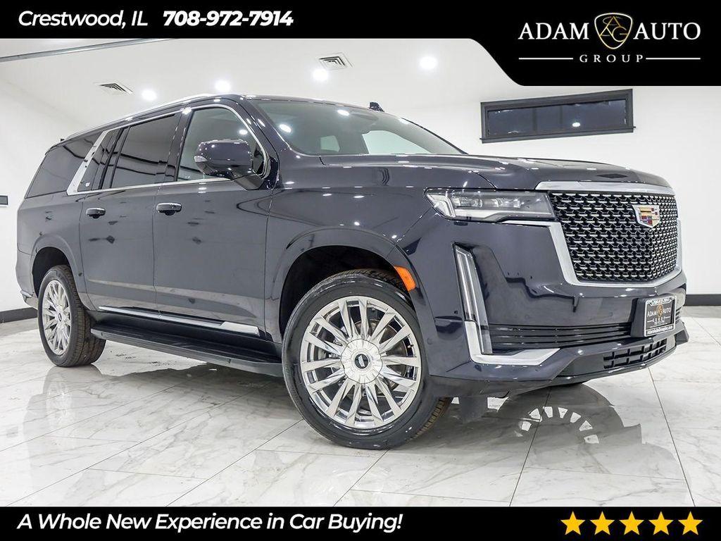 used 2022 Cadillac Escalade ESV car, priced at $56,425