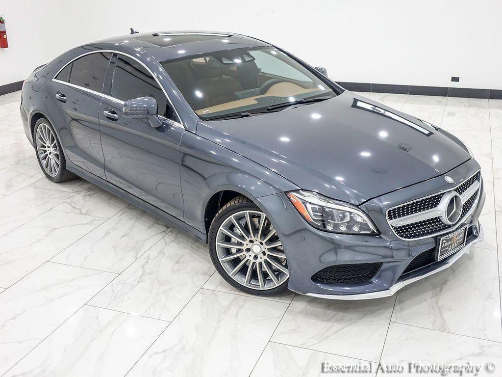 used 2015 Mercedes-Benz CLS-Class car, priced at $20,995