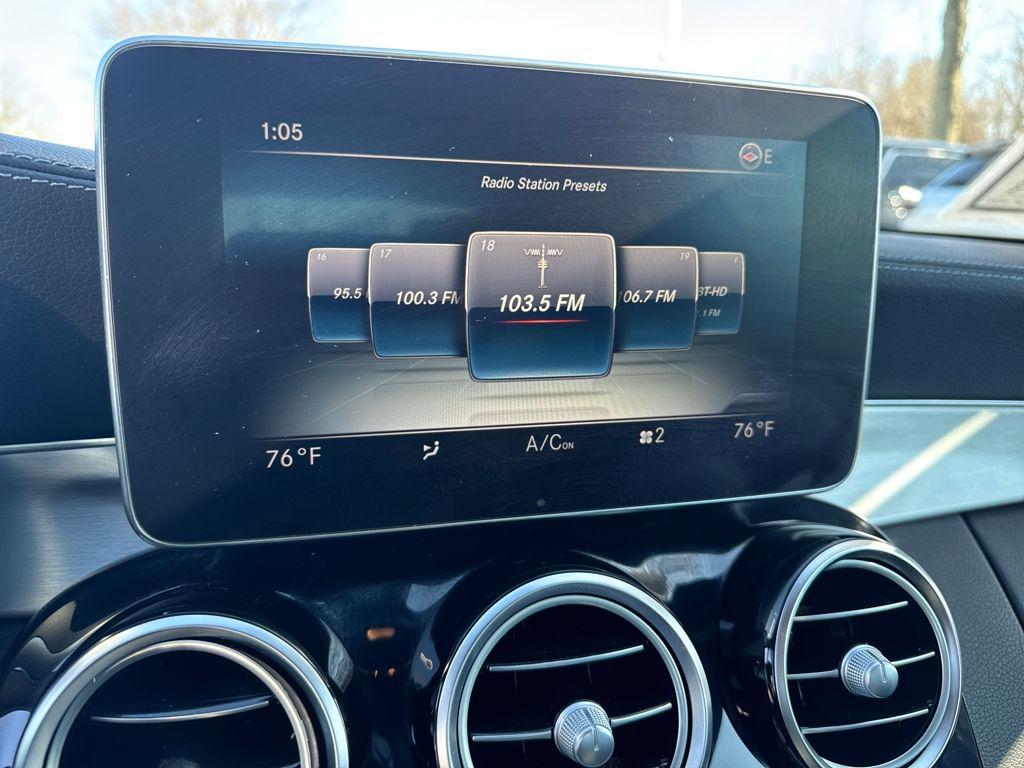 used 2017 Mercedes-Benz C-Class car, priced at $19,209