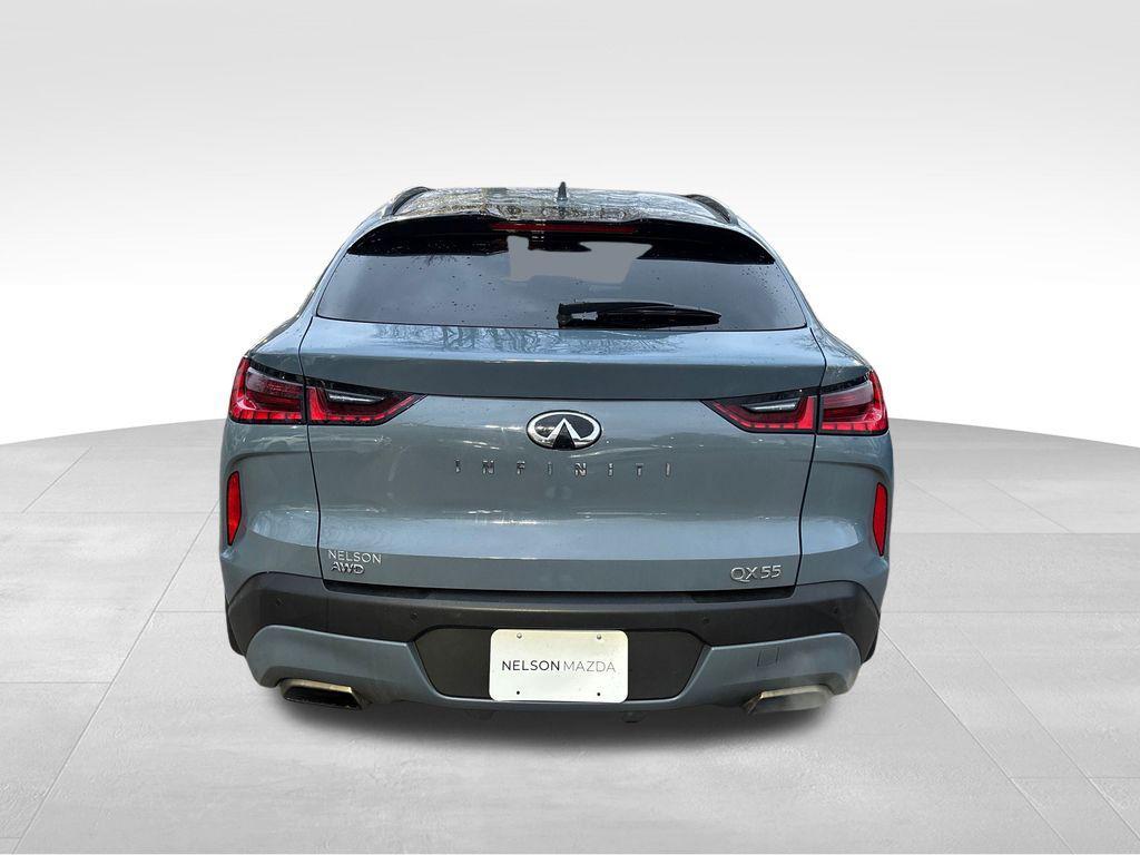 used 2022 INFINITI QX55 car, priced at $26,784