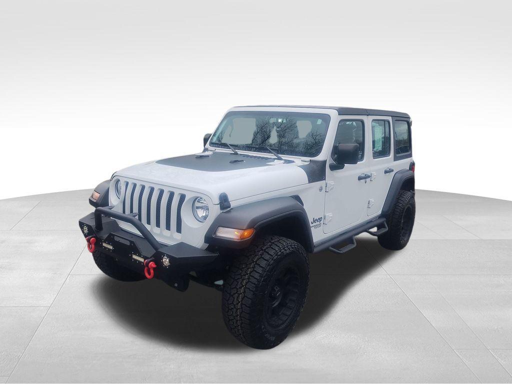 used 2020 Jeep Wrangler Unlimited car, priced at $25,705