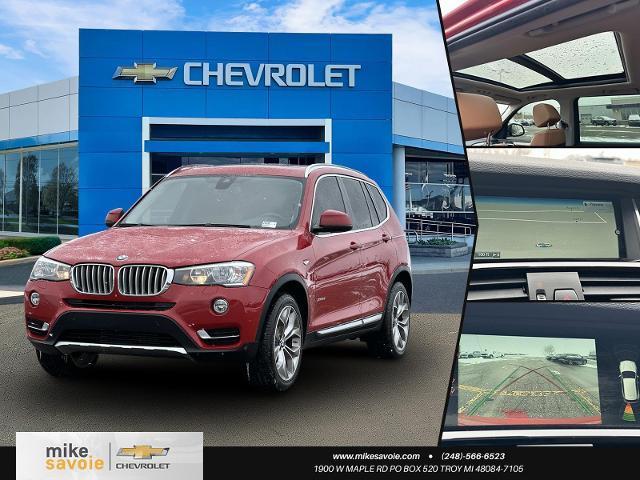 used 2016 BMW X3 car, priced at $10,500