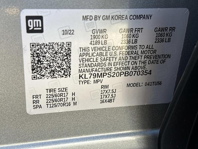 used 2023 Chevrolet TrailBlazer car, priced at $20,696