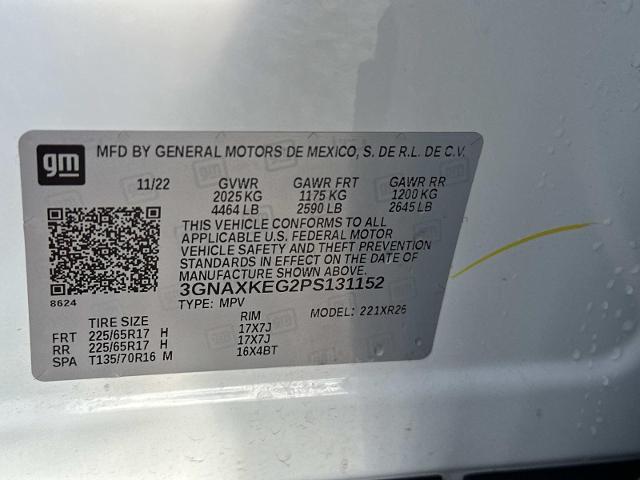 used 2023 Chevrolet Equinox car, priced at $20,700