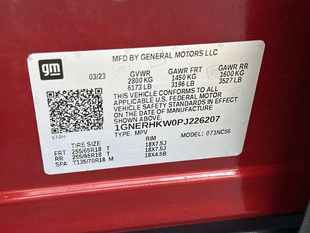 used 2023 Chevrolet Traverse car, priced at $30,896