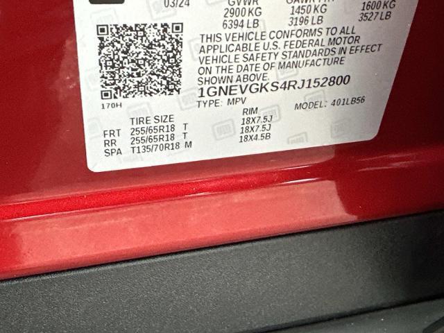 used 2024 Chevrolet Traverse car, priced at $38,396