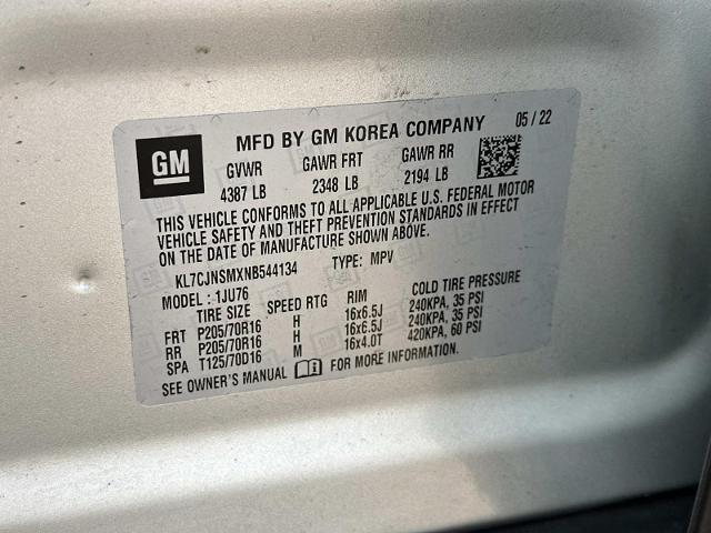 used 2022 Chevrolet Trax car, priced at $16,796