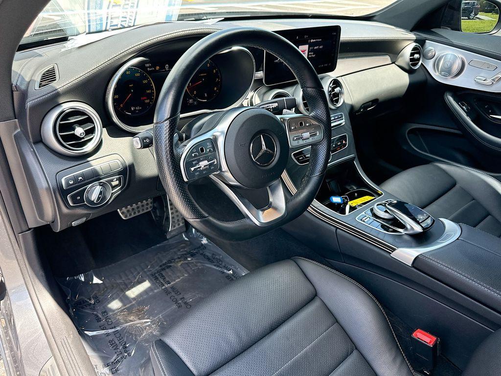 used 2022 Mercedes-Benz C-Class car, priced at $26,750