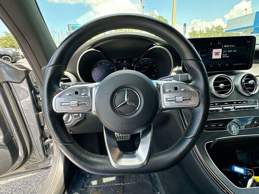 used 2022 Mercedes-Benz C-Class car, priced at $26,750