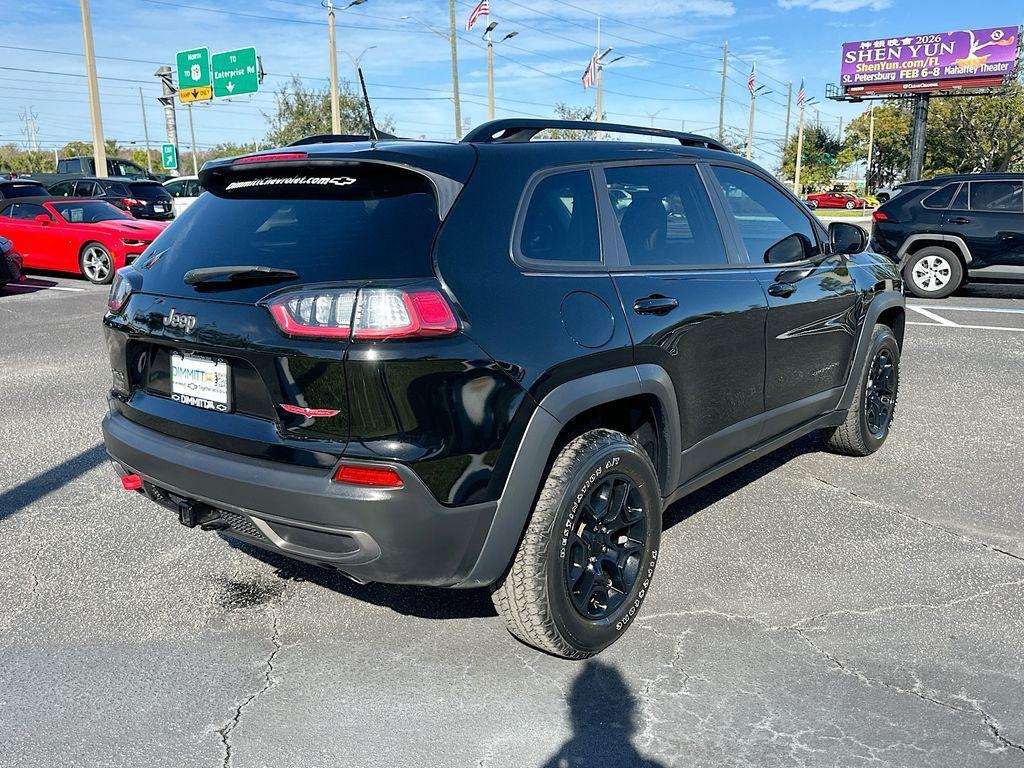 used 2022 Jeep Cherokee car, priced at $22,000