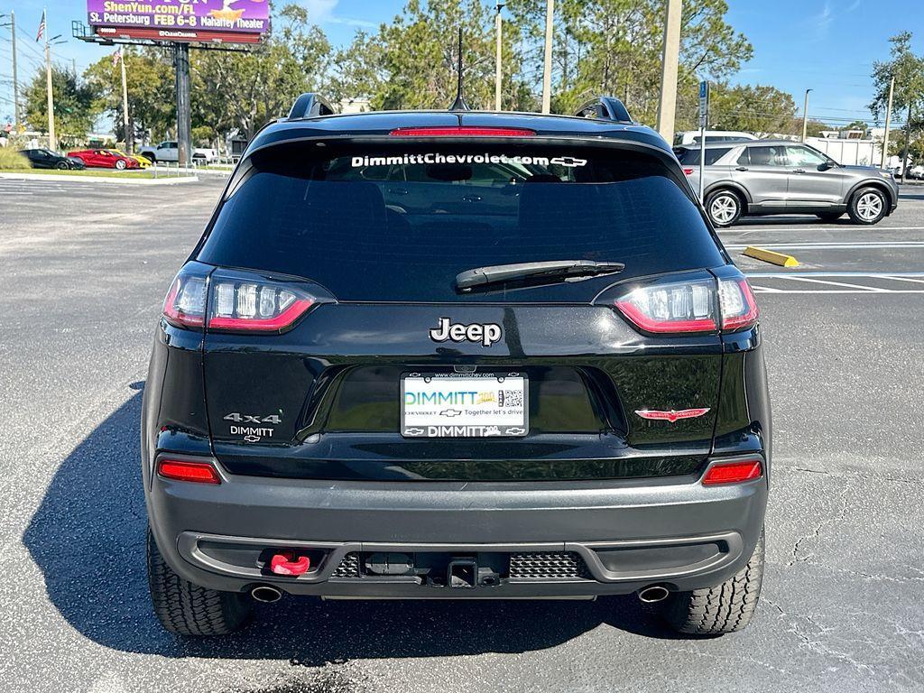 used 2022 Jeep Cherokee car, priced at $22,000