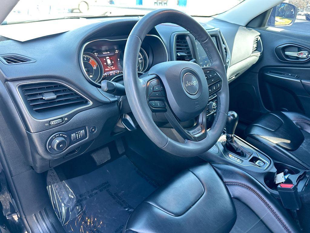 used 2022 Jeep Cherokee car, priced at $22,000