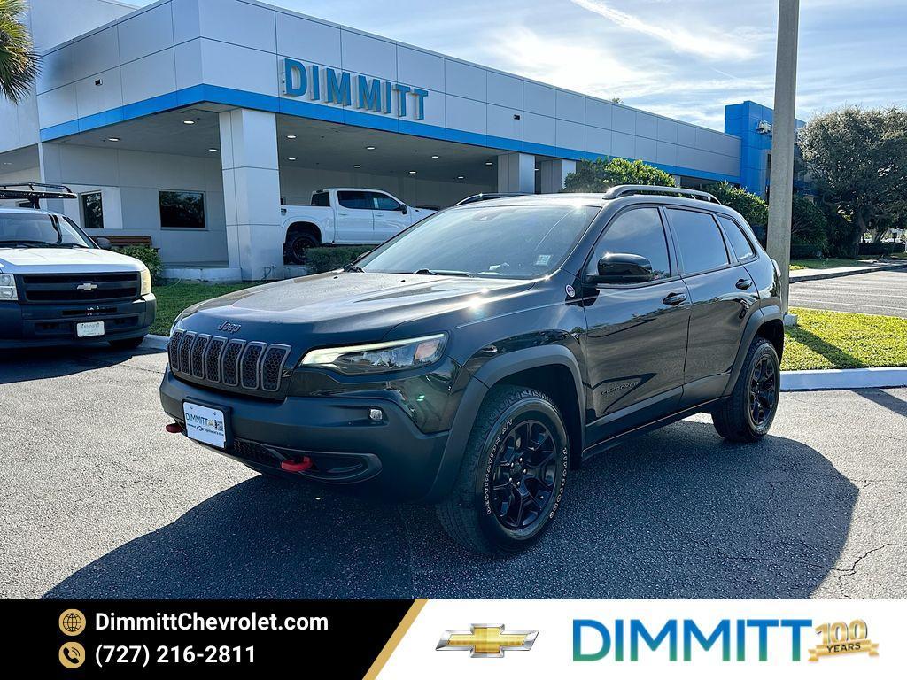 used 2022 Jeep Cherokee car, priced at $22,000