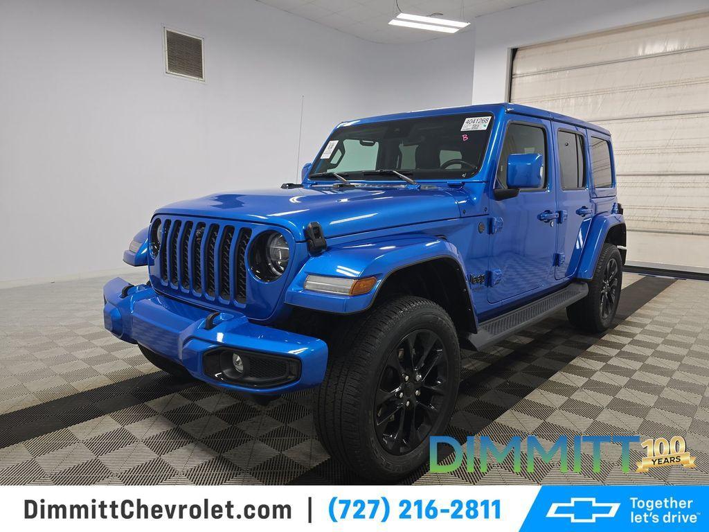 used 2022 Jeep Wrangler Unlimited car, priced at $37,559