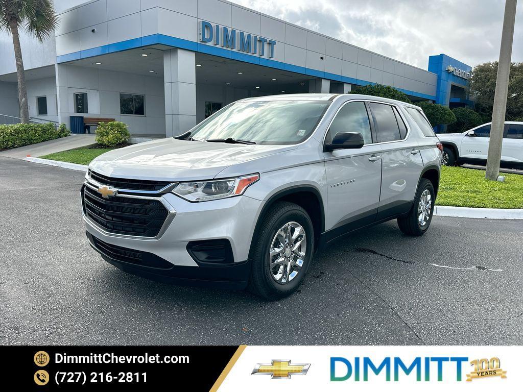 used 2021 Chevrolet Traverse car, priced at $23,812